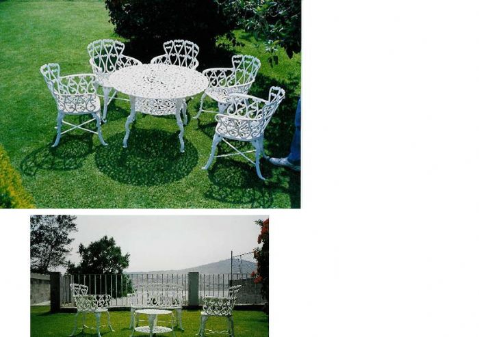 MUEBLES PARA JARDIN